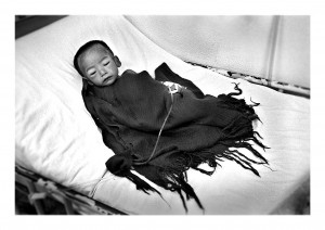 Niño Enfermo en el Hospital Regional de Tuxtla Gutiérrez, Chiapas.